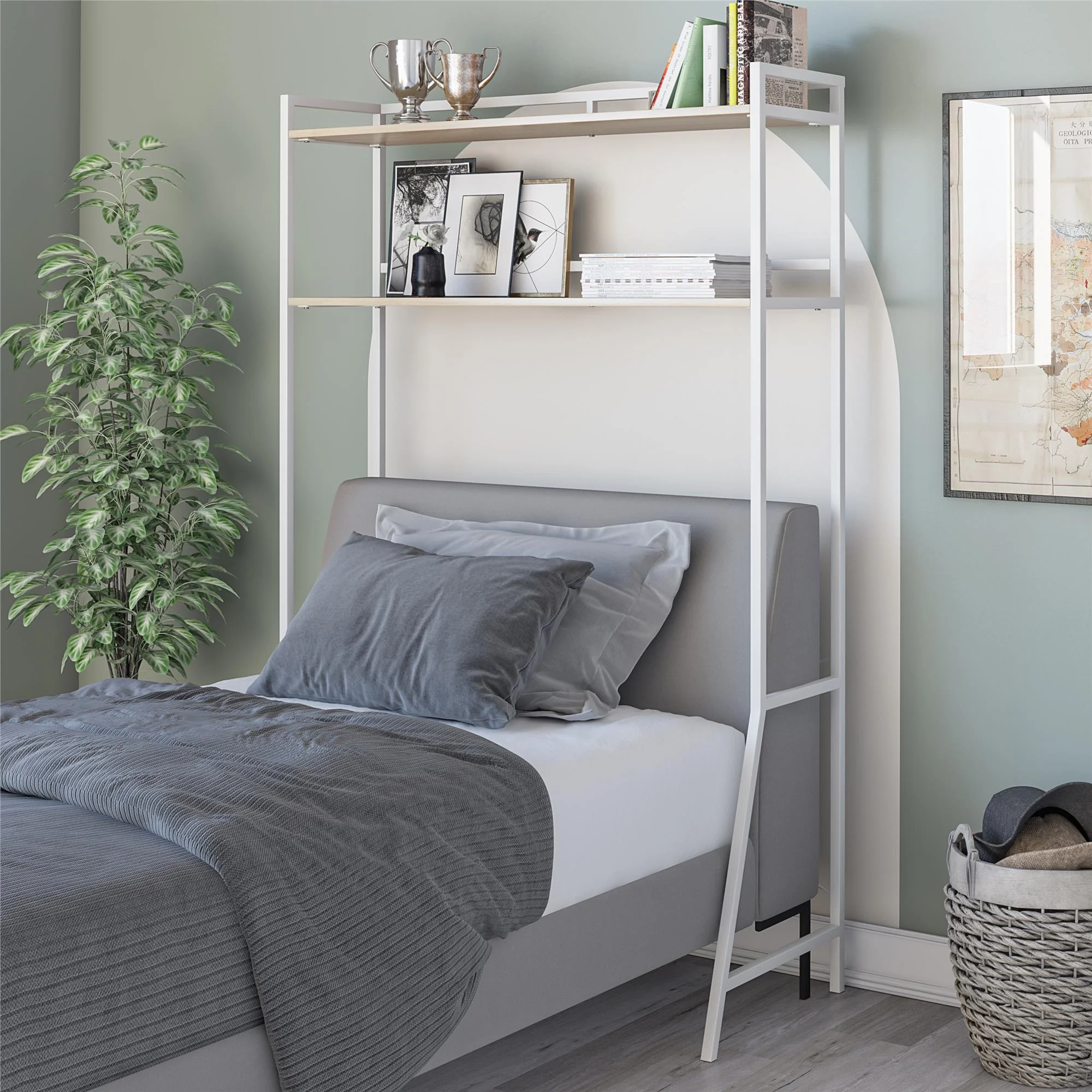 Twin Over Bed Storage