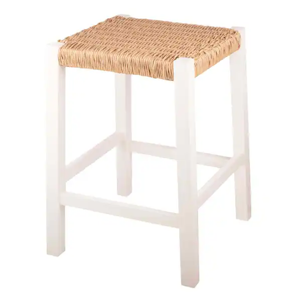 White Bar Stool