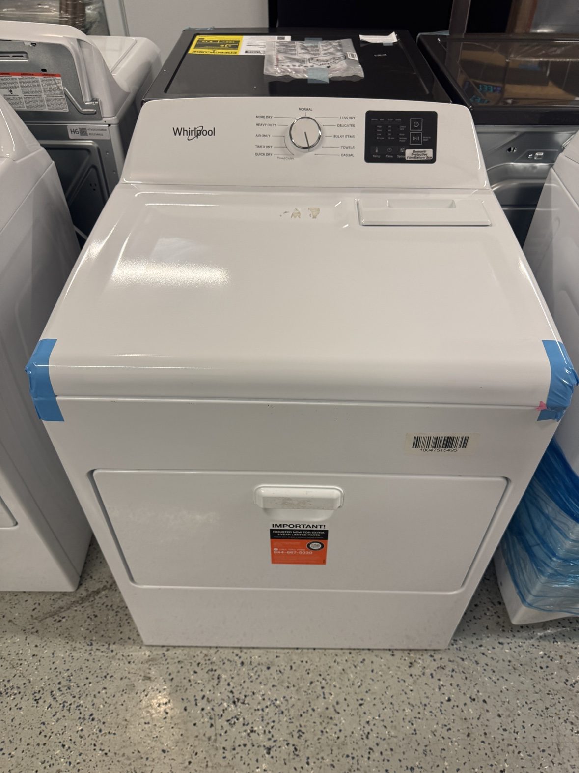 New Whirlpool Electric Dryer