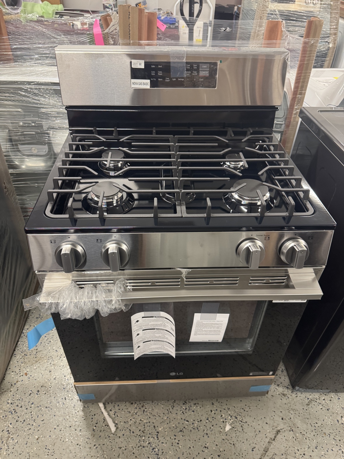 NEW LG Gas Range w AirFry - photo 2