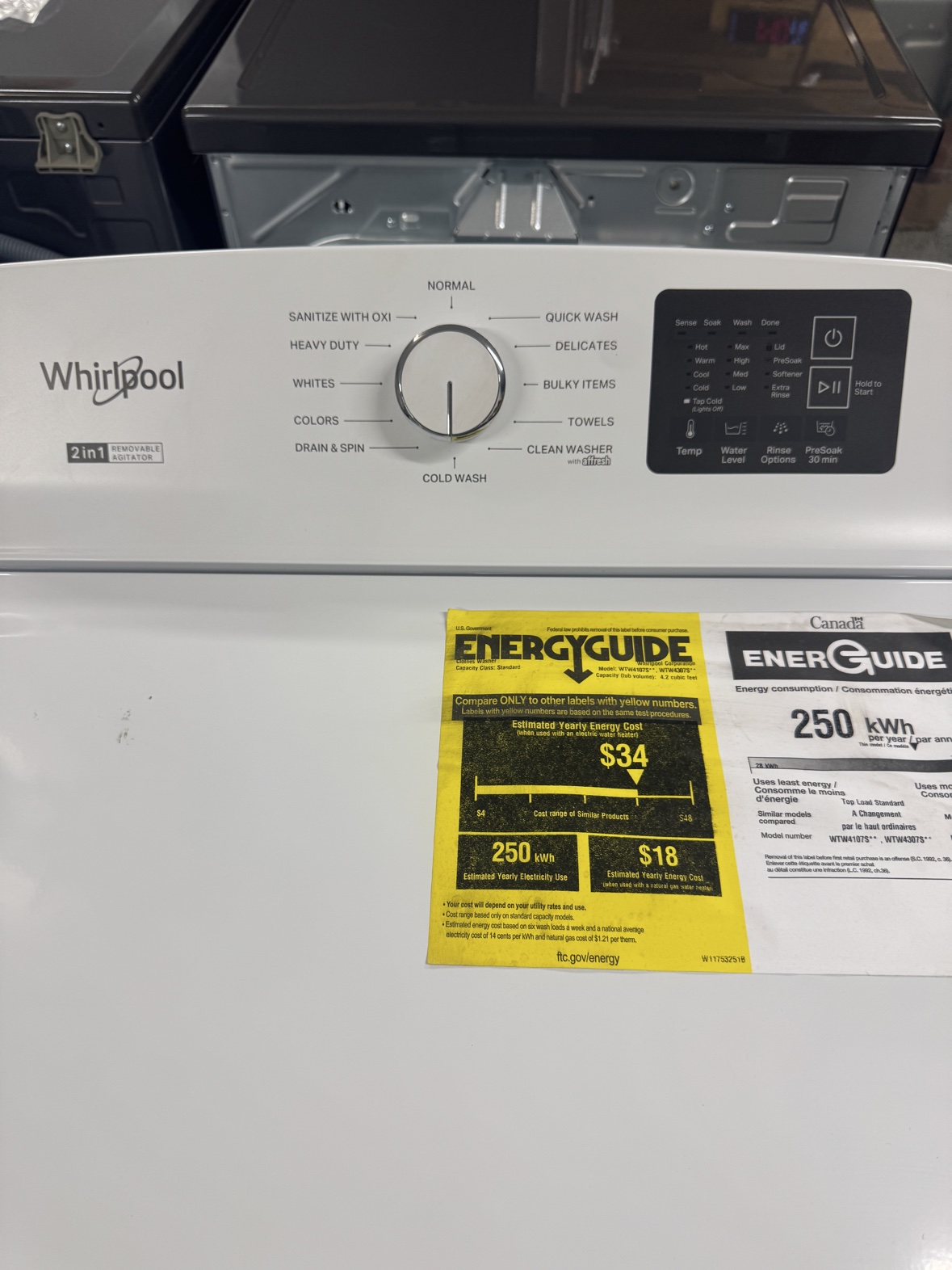 New Whirlpool Top Load Washer - photo 3