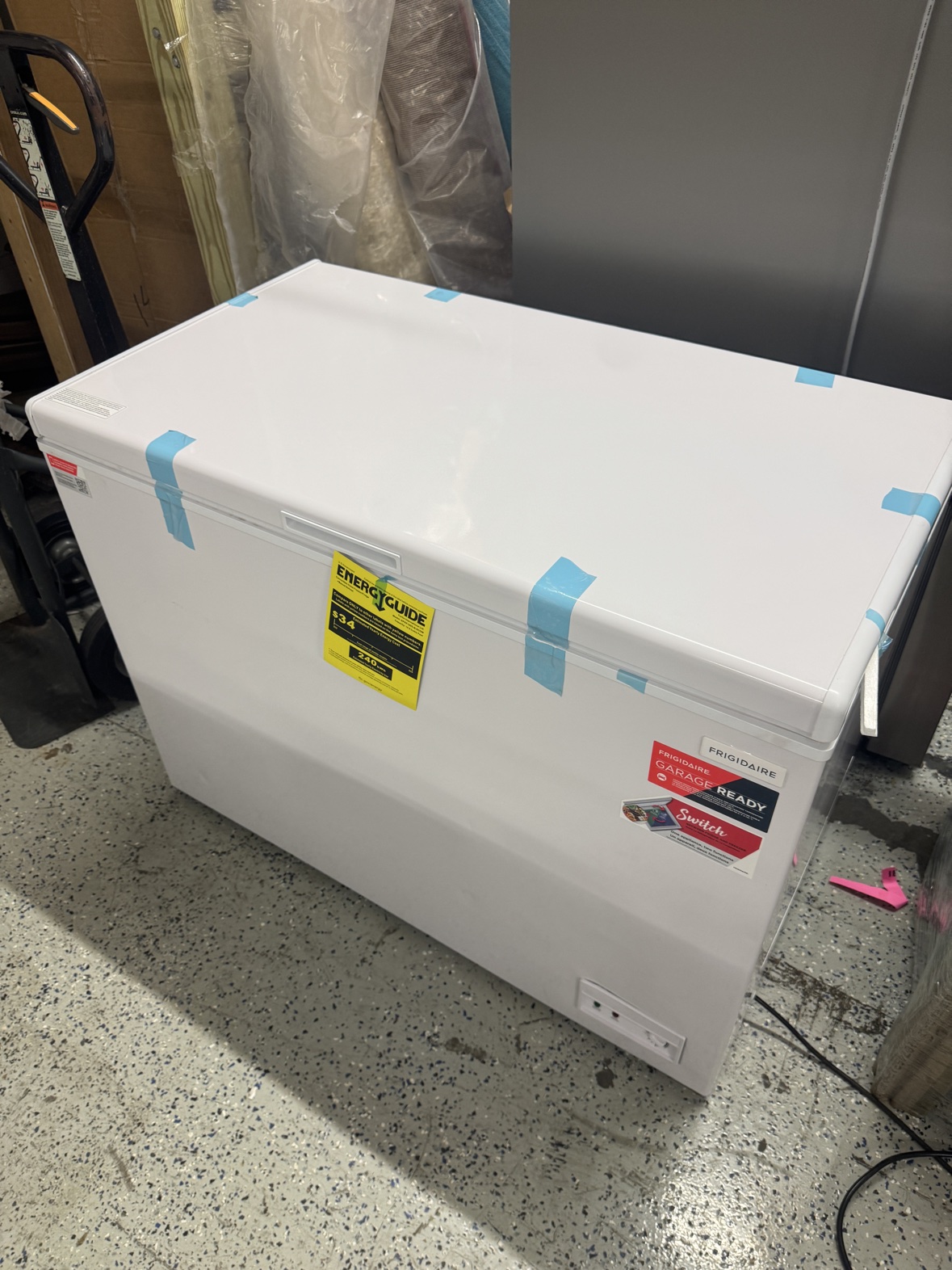 NEW Frigidaire Chest Freezer/Fridge - photo 2