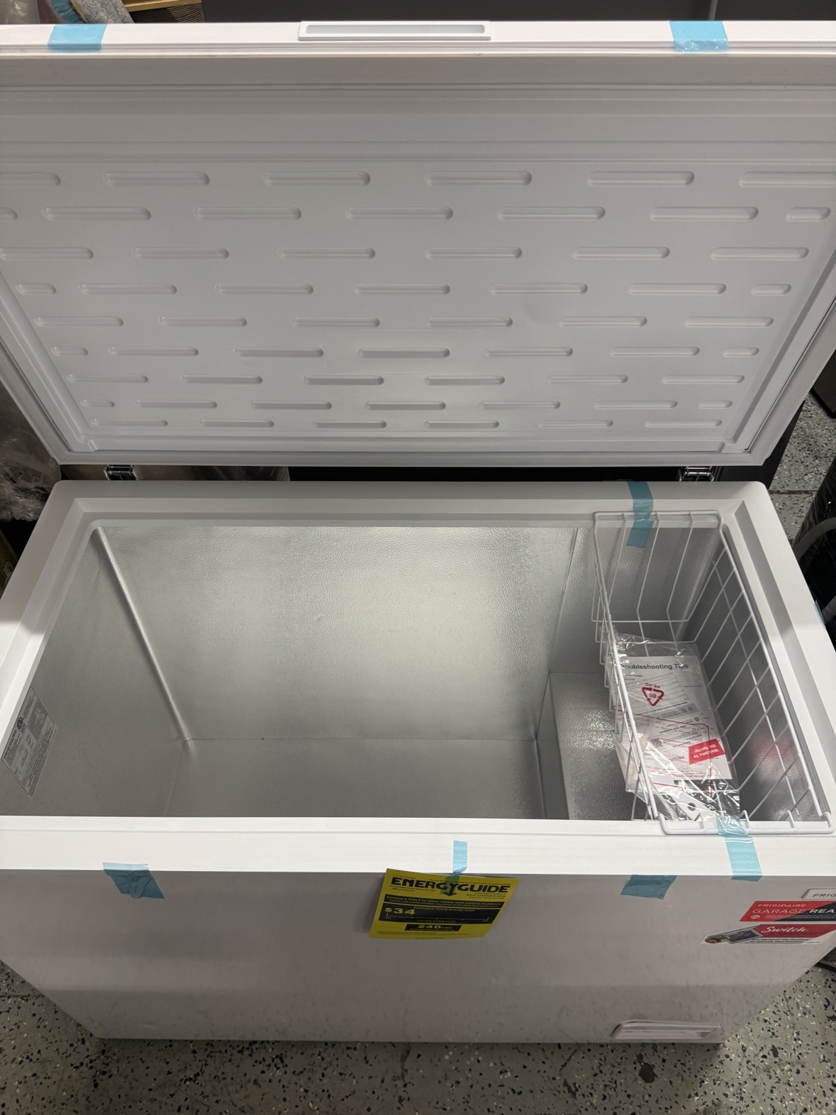 NEW Frigidaire Chest Freezer/Fridge - photo 3