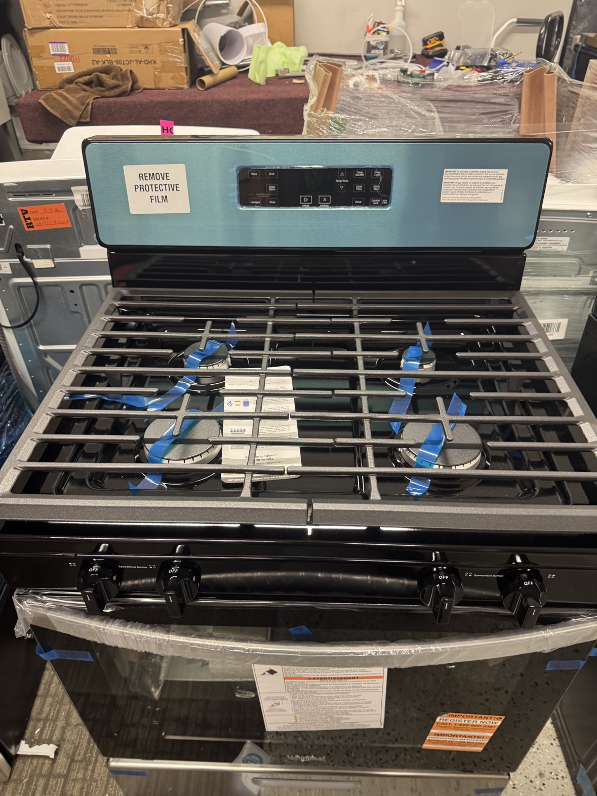 NEW Whirlpool Stainless Gas Range - photo 3