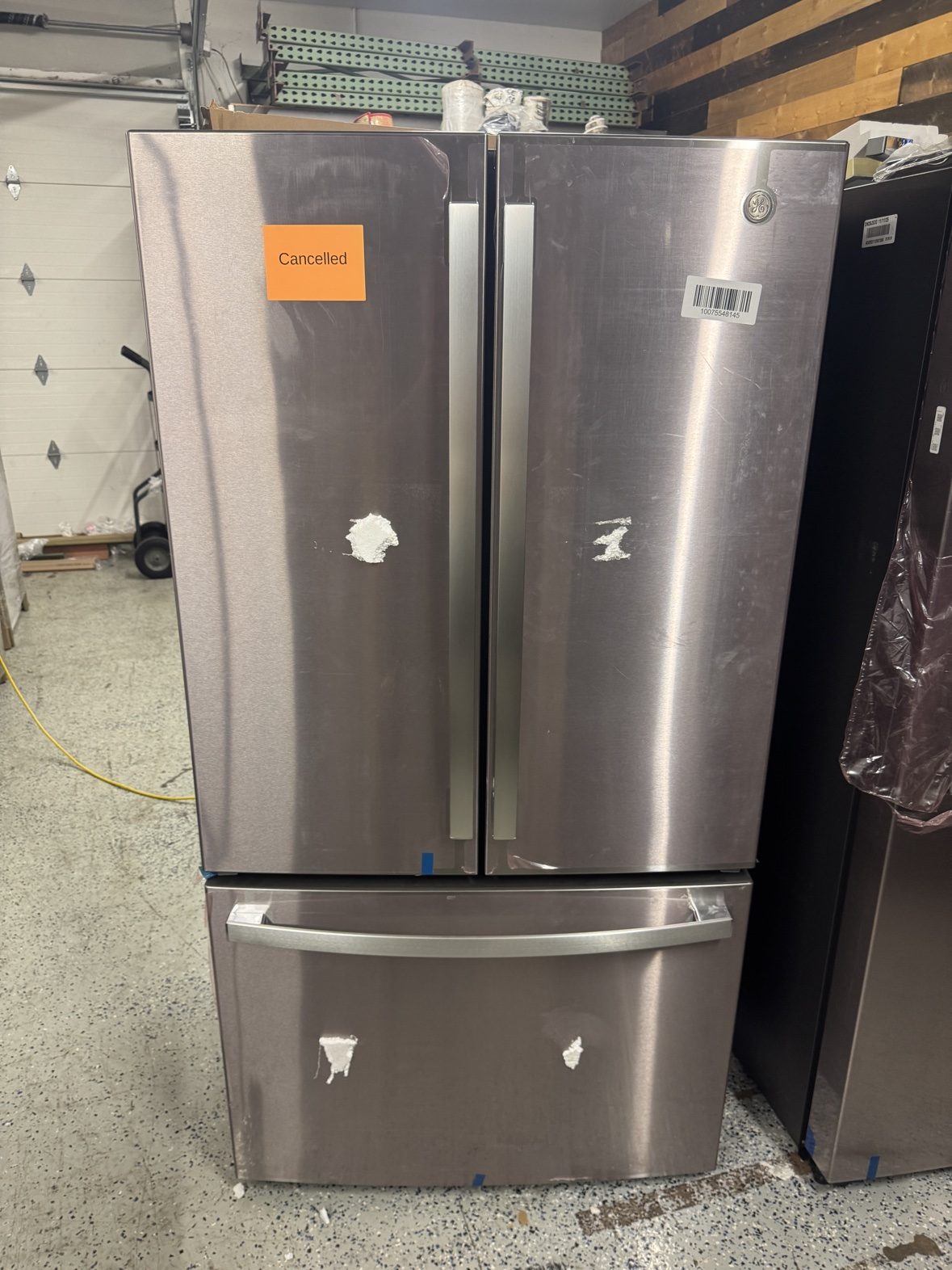 New GE 27cu Refrigerator