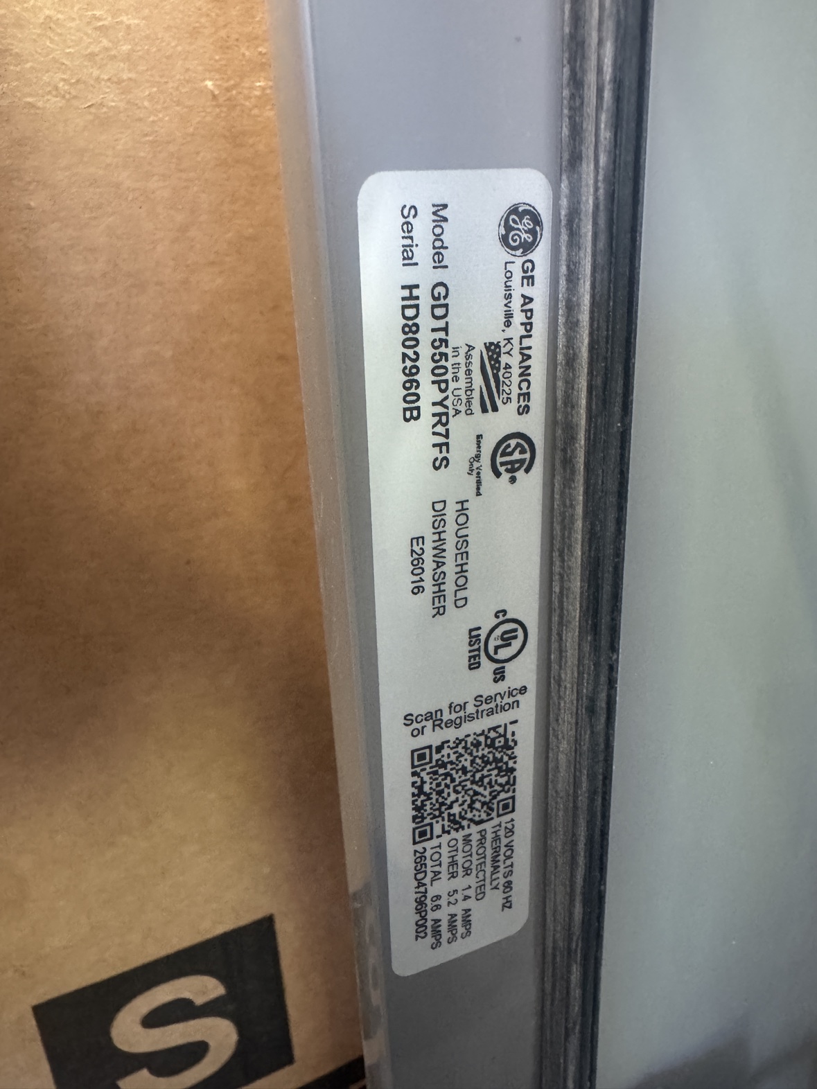 New GE Dishwasher Stainless - photo 7