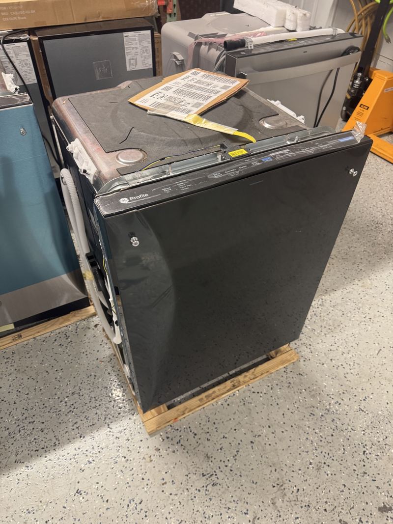 NEW GE Profile Dishwasher Black Stainless