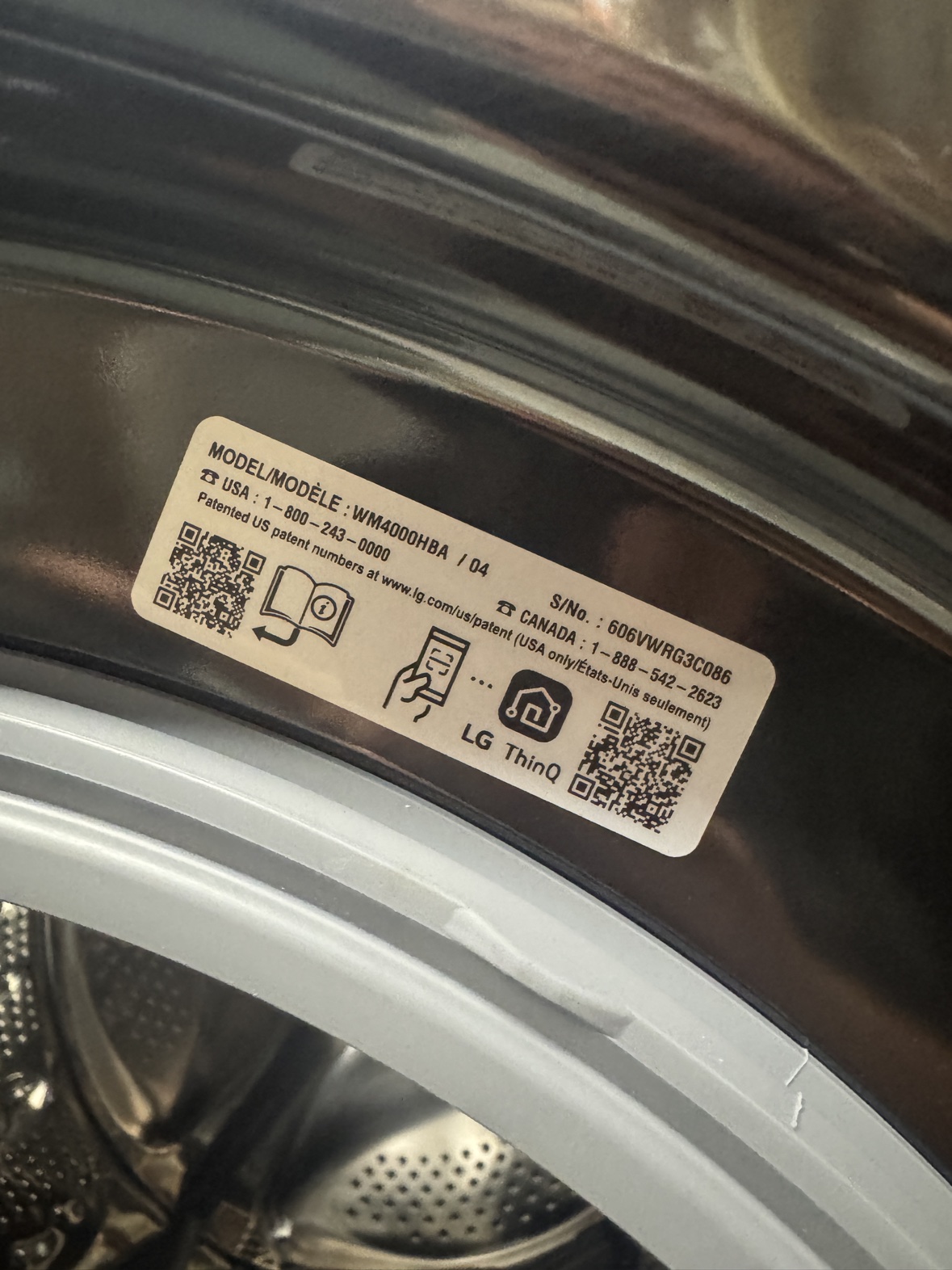 NEW LG Front Load Washer and Dryer Set - photo 9