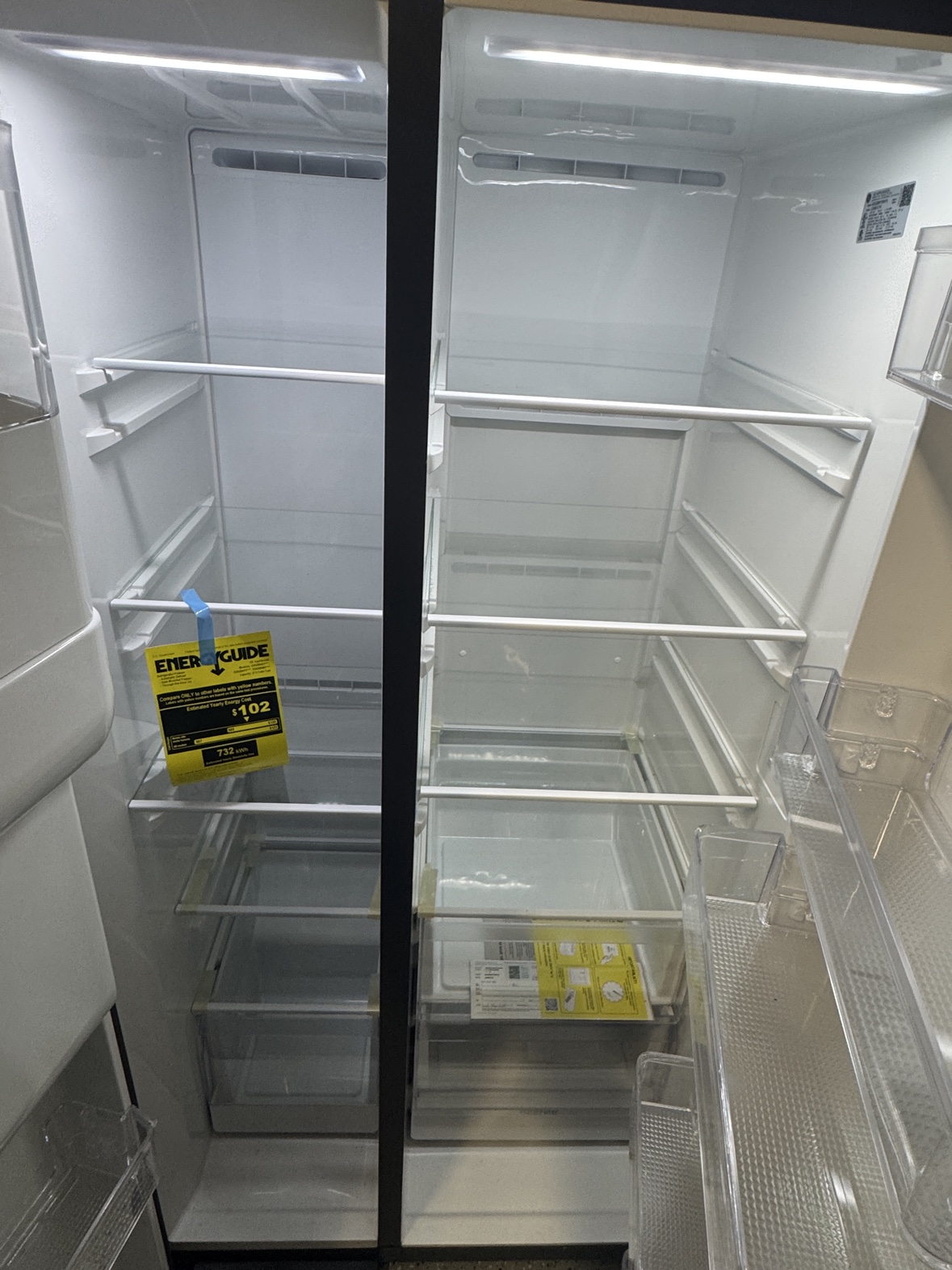 NEW GE Side by Side Refrigerator - photo 3