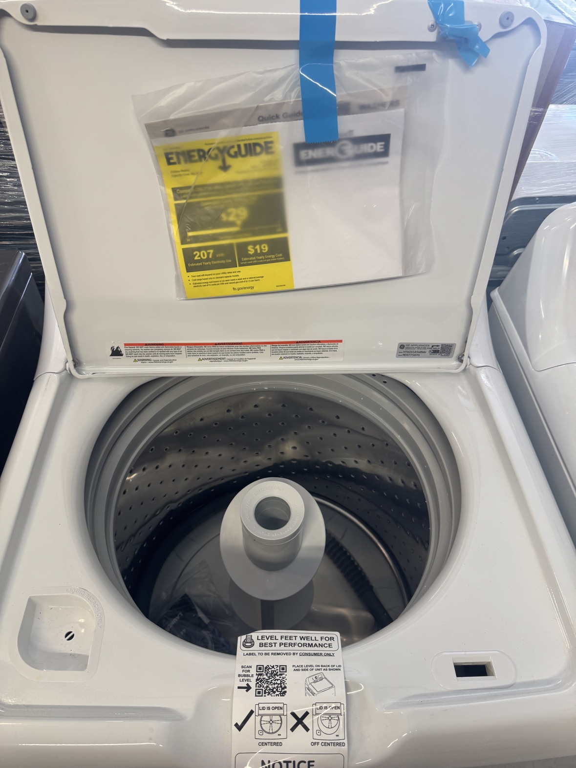 New Hotpoint Agitator Washer - photo 4