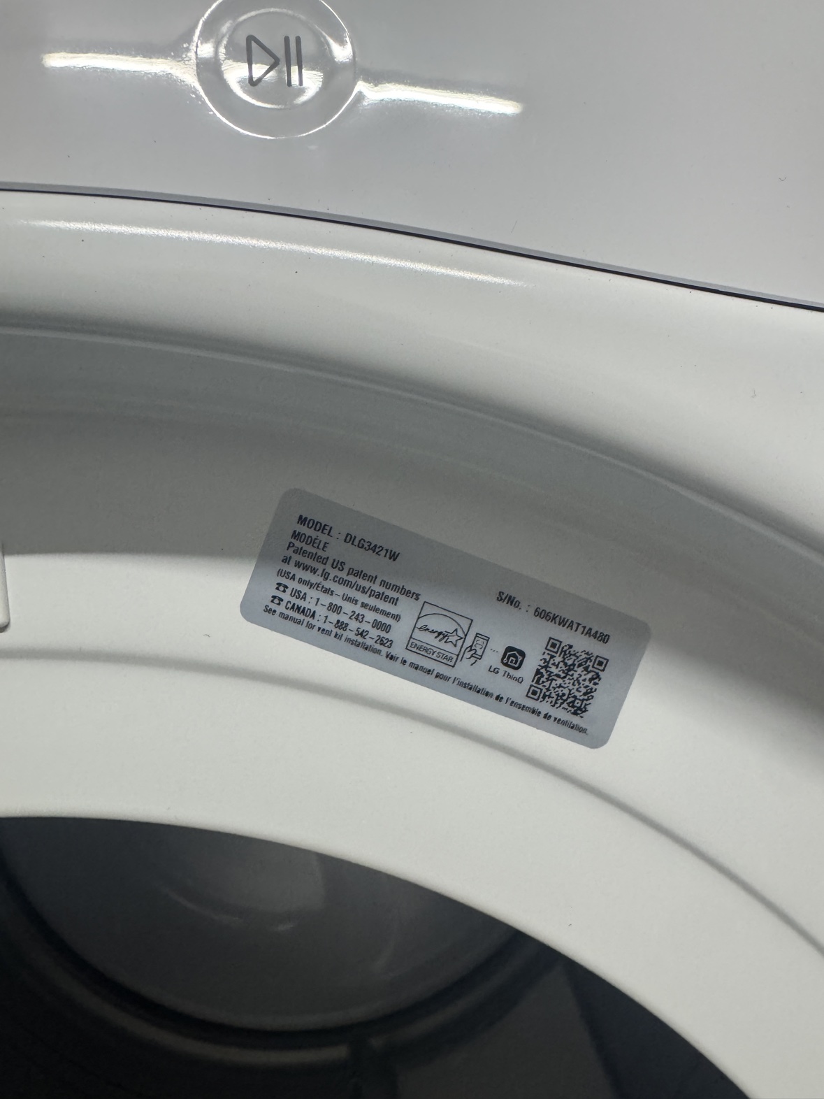 NEW LG Gas Dryer - photo 8